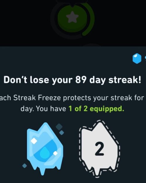 Duolingo streak