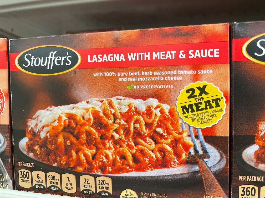 Lose weight eating stouffers lasagna